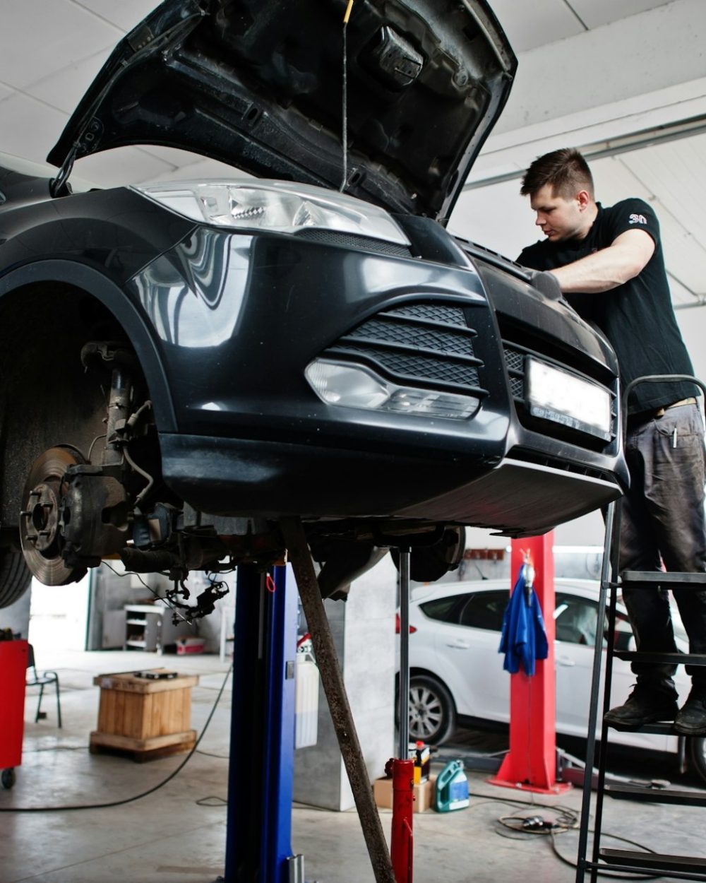 Car repair and maintenance theme Car repair and maintenance theme