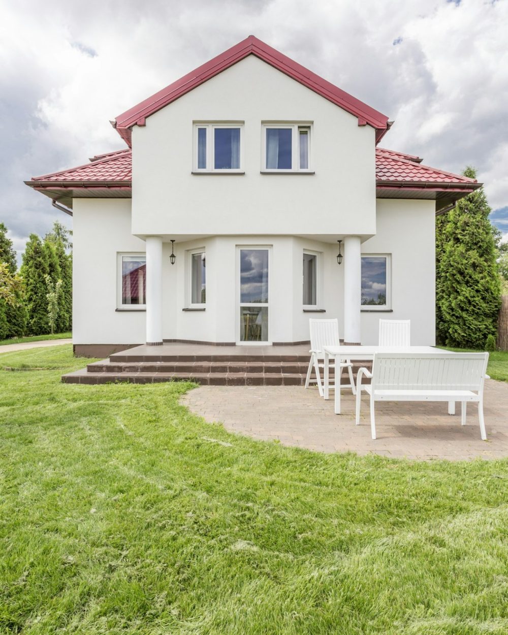 House with a terrace House with a terrace